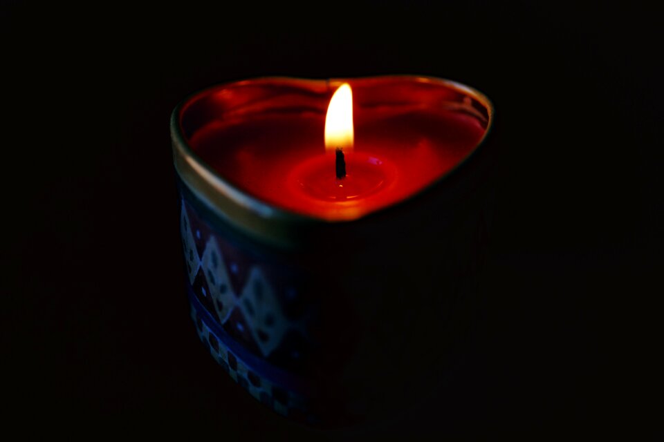 Light fire night