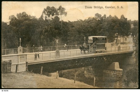 Tram Bridge, Gawler B-19378 photo