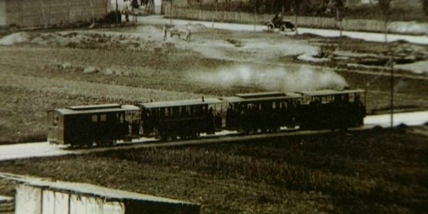 Tramway in the country side