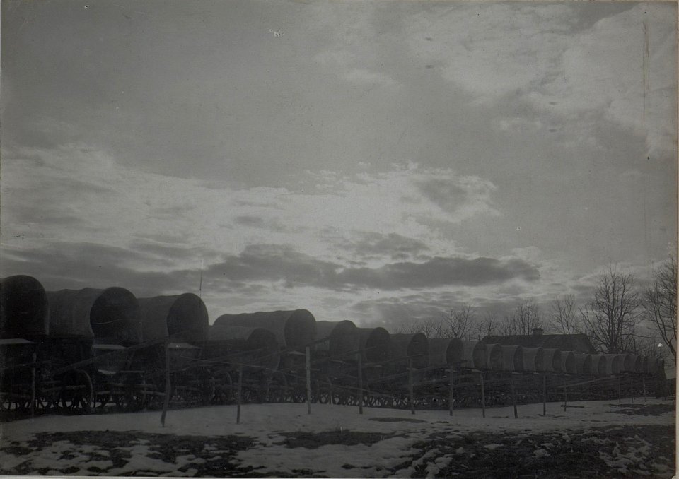 Trainpark in Wladimir-Wolynskij 1918 (BildID 15455555)