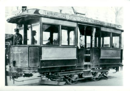 Tramway TPDS ligne 32 Aubervilliers - Eglise de Pantin