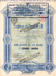 Tramways de Francfort 1880