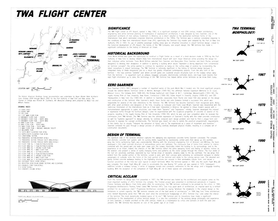 Trans World Airlines Flight Center - HABS NY-6371 - 00001a