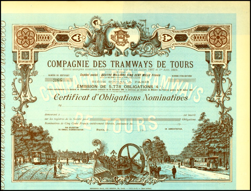 Tramways de Tours 1907