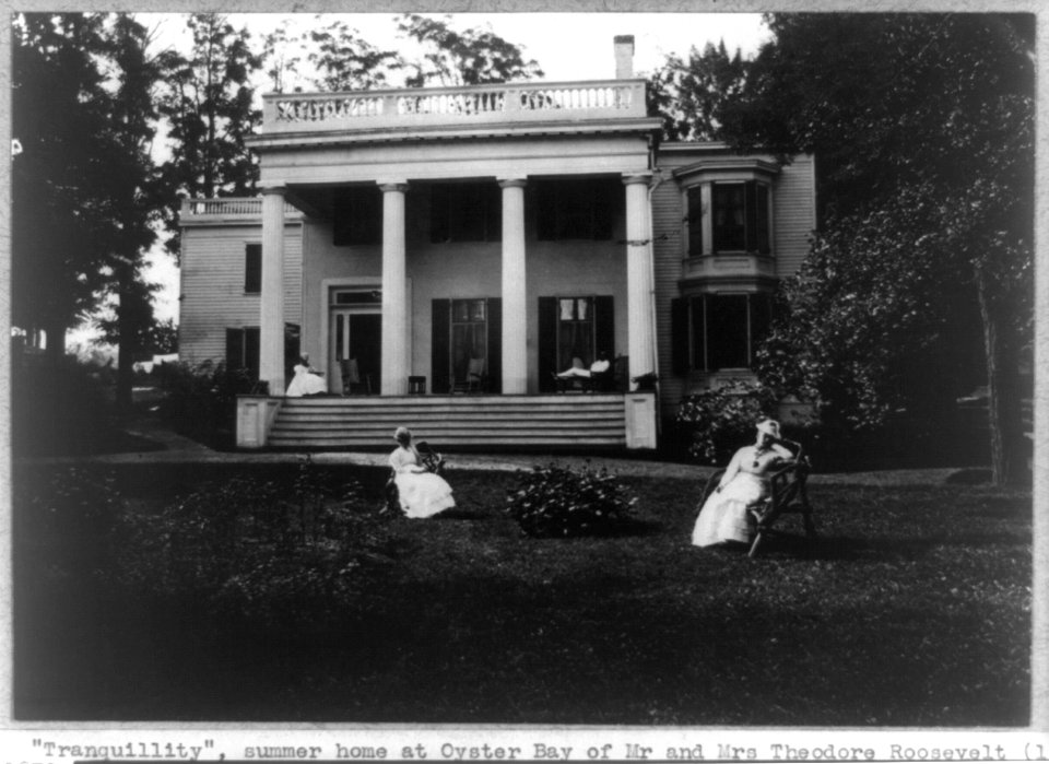 Tranquility, summer home at Oyster Bay of Mr. and Mrs. Theodore Roosevelt LCCN92520592