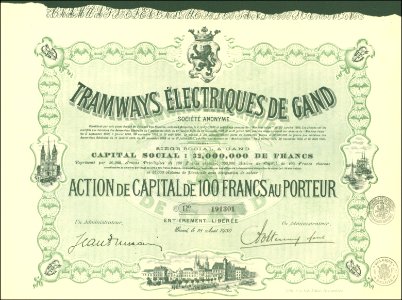 Tramways Electriques de Gand 1930