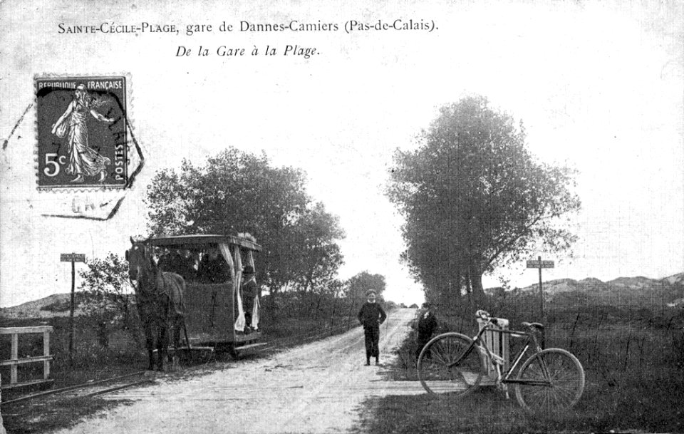 Tramway de Dannes-Camiers à Sainte-Cécile2