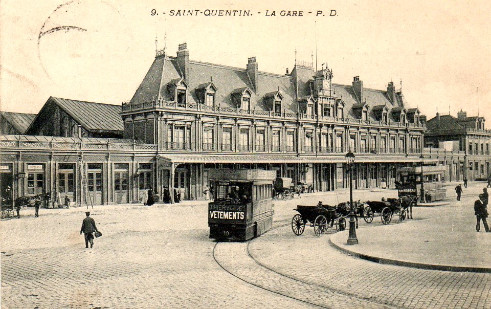 Tramway Mékarski St-Quentin La Gare