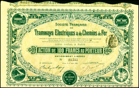 Tramways Electriques & de Chemins de Fer 1908