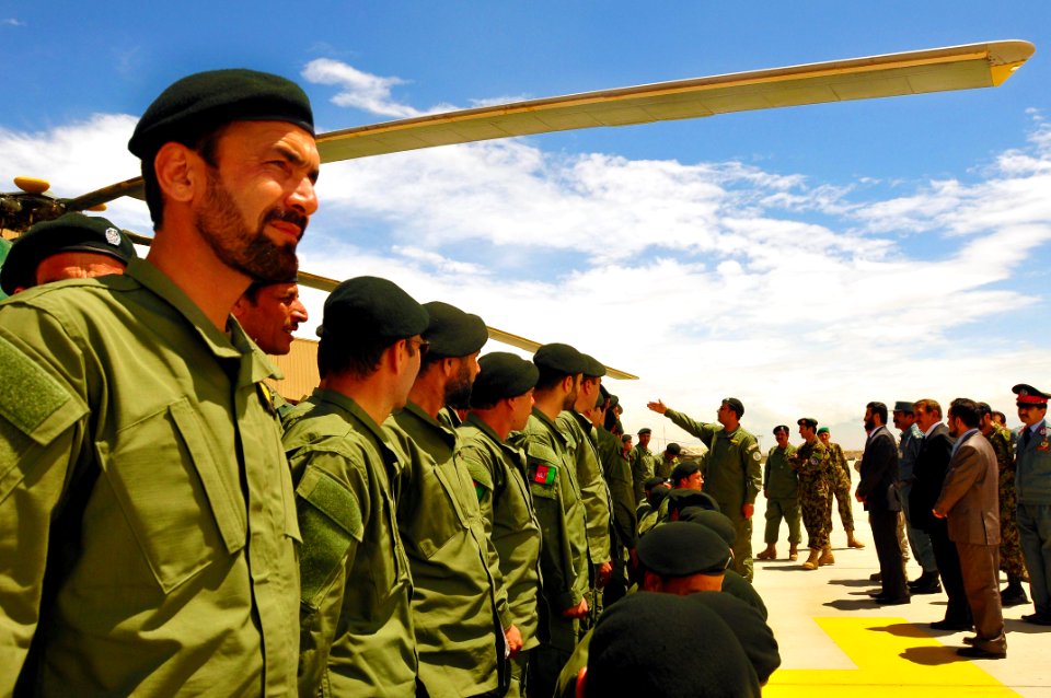 Transition ceremony held at the conference center on the Afghan National Army Air Corps base in Kabul (4580615579)