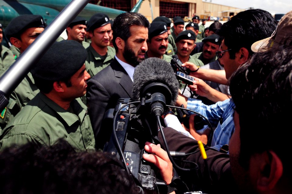 Transition ceremony held at the conference center on the Afghan National Army Air Corps base in Kabul (4580623569)