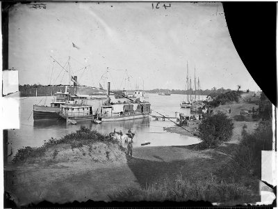 Transports on James River, Va., 1864-5 - NARA - 524851