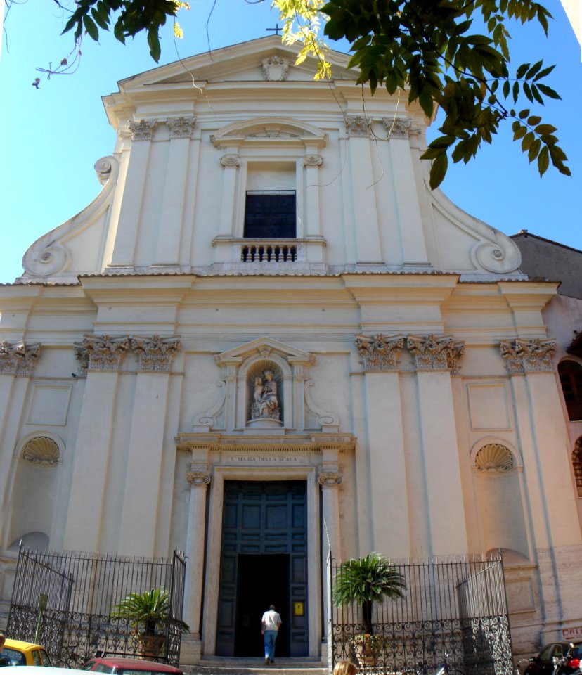 Trastevere - santa maria della scala 01586-9