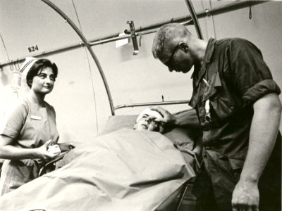 Trauma nurse -- 1960s