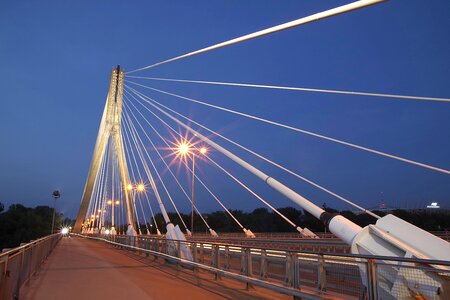 Swietokrzyski bridge night light