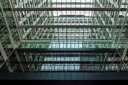 Architecture windows reflection