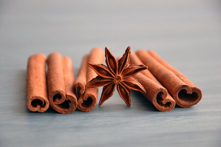 Cinnamon preparation aroma photo