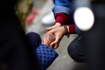 Cover hand love life