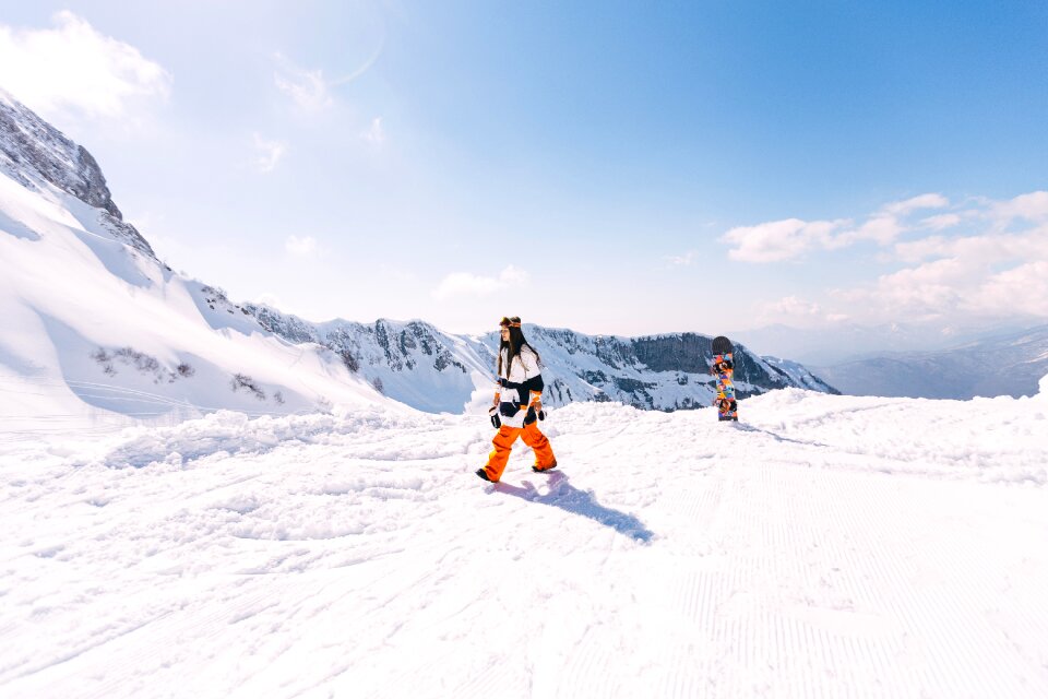 Snowboard gorky gorod rosa khutor