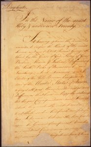 Treaty of Paris (page 01)