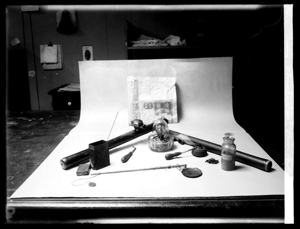 Treasury, Internal Revenue Dept., (Washington, D.C.); opium smokers outfit LCCN2016851387