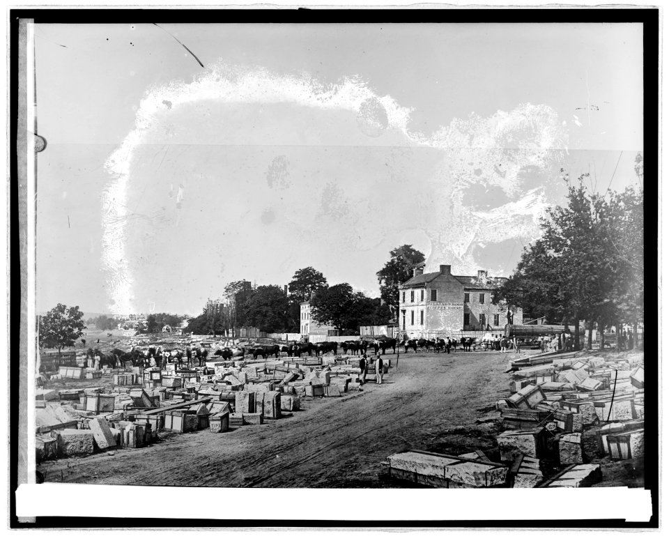 Treasury Dept. old print, (Washington, D.C.) LCCN2016823926