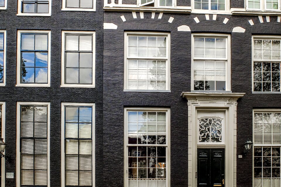 Facade brick ancient