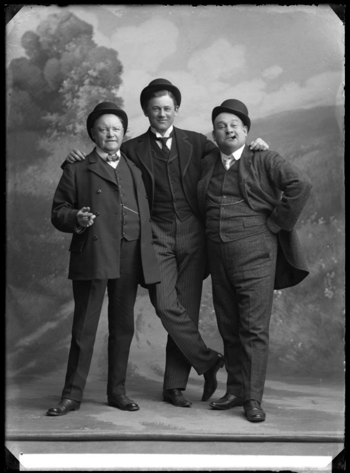 Tre trallande pojkar 1909 - SMV - NTTP004