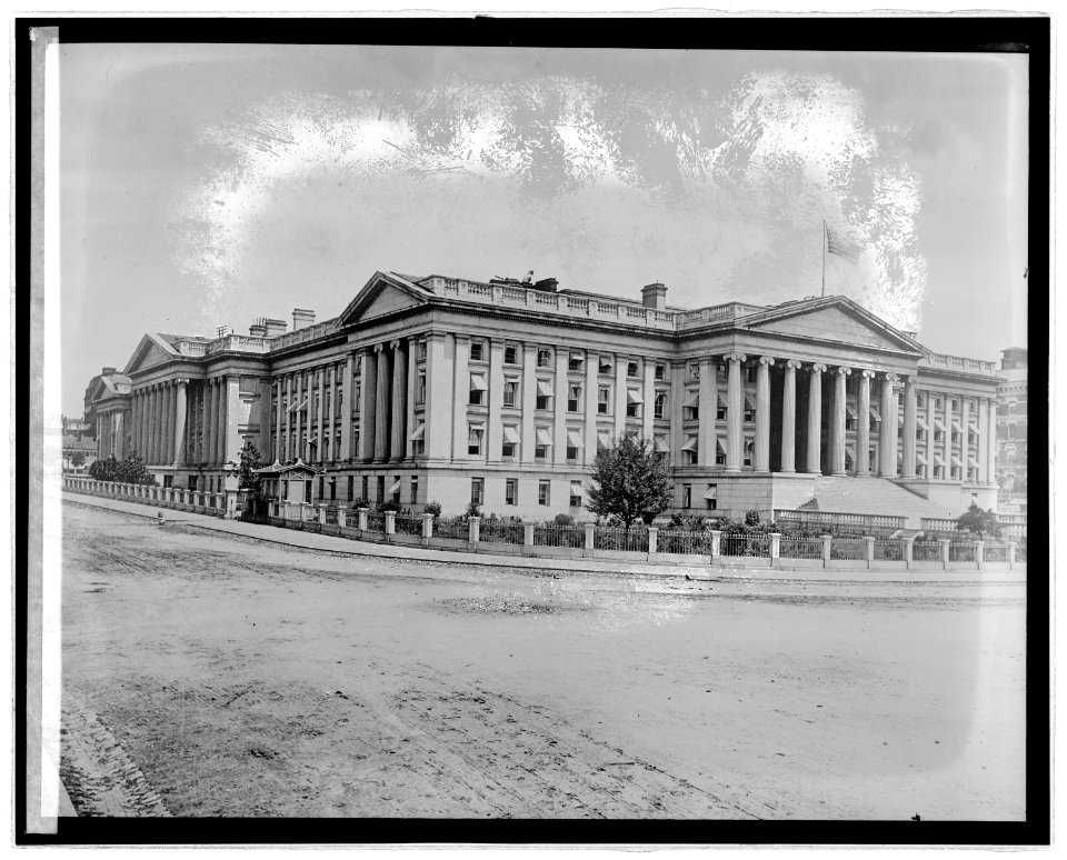 Treasury Dept. old pt., (Washington, D.C.) LCCN2016823923