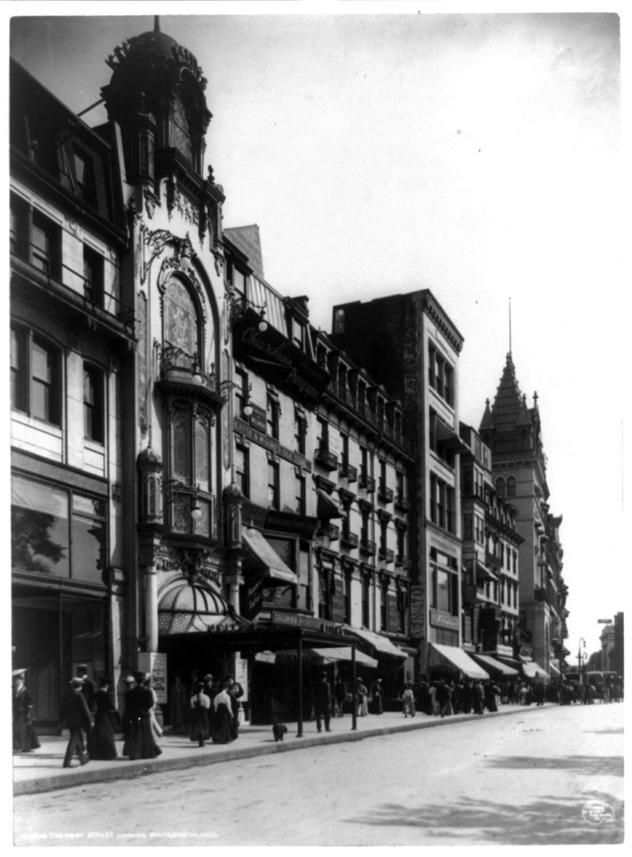 Tremont Street looking south, Boston, Mass. LCCN93511695