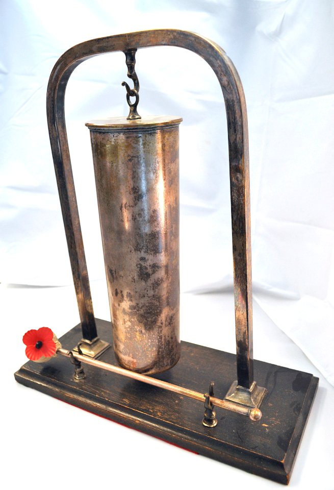 Trench Art Objekt (Geschosshülse als Gong), item 1
