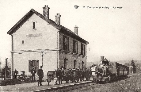 Treignac gare