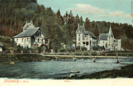 Treseburg (Harz), Sachsen-Anhalt - Villen (Zeno Ansichtskarten)