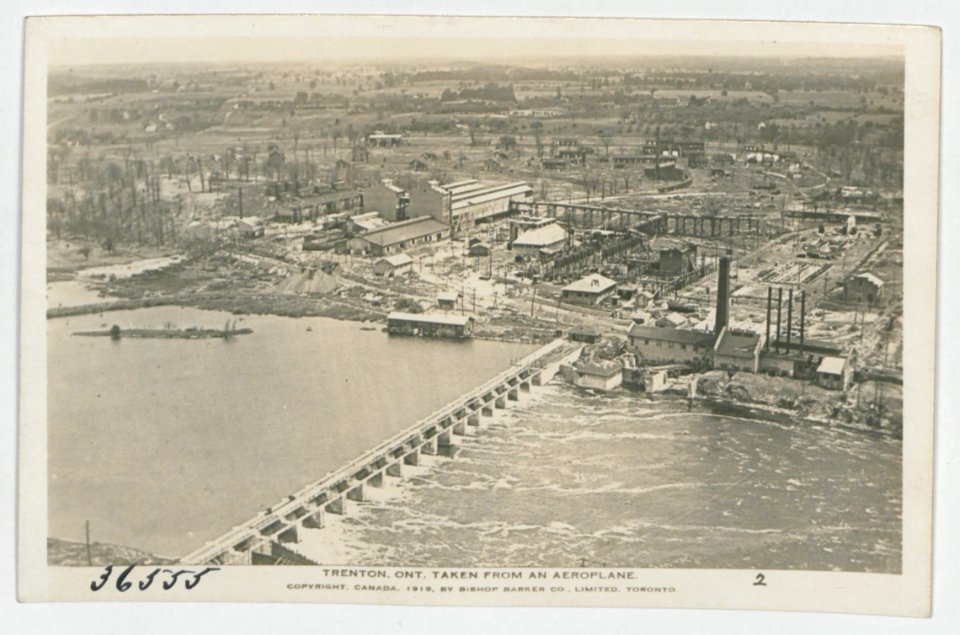 Trenton Ontario from the Air (HS85-10-36555) original