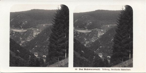 Triberg im Schwarzwald 1904