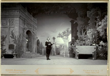 Trettondagsafton, Dramatiska teatern 1900. Föreställningsbild - SMV - H11 038