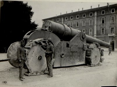 Trient. Italienische 254mm Kanone. (BildID 15640641)