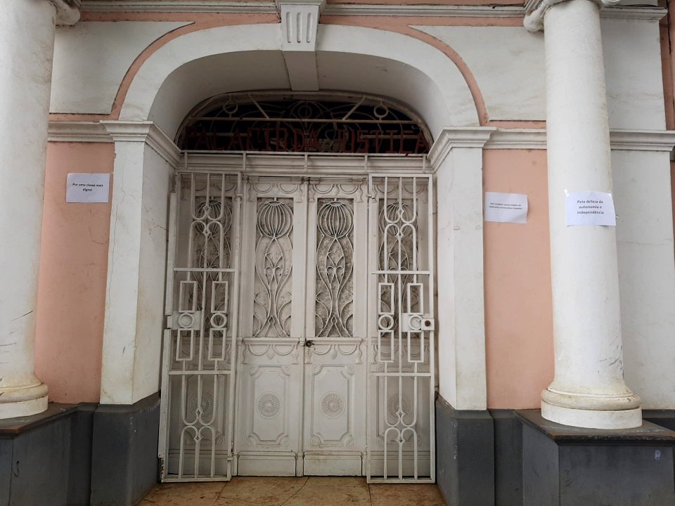 Tribunal de São Tomé e Príncipe em dia de greve dos magistrados 2021