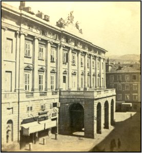 Trieste intorno a 1880. Piazza Grande