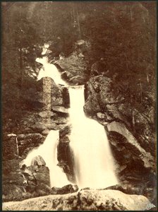 Triberg Waterfall, Black Forest, Germany, 1880s, Carl Curman photo