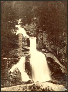 Triberg Waterfall, Black Forest, Germany, 1880s, Carl Curman