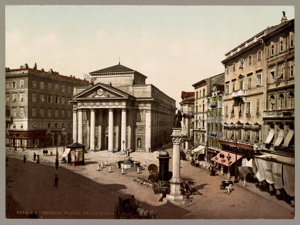 Trieste. Piazza della Borsa LOC ppmsca.52682