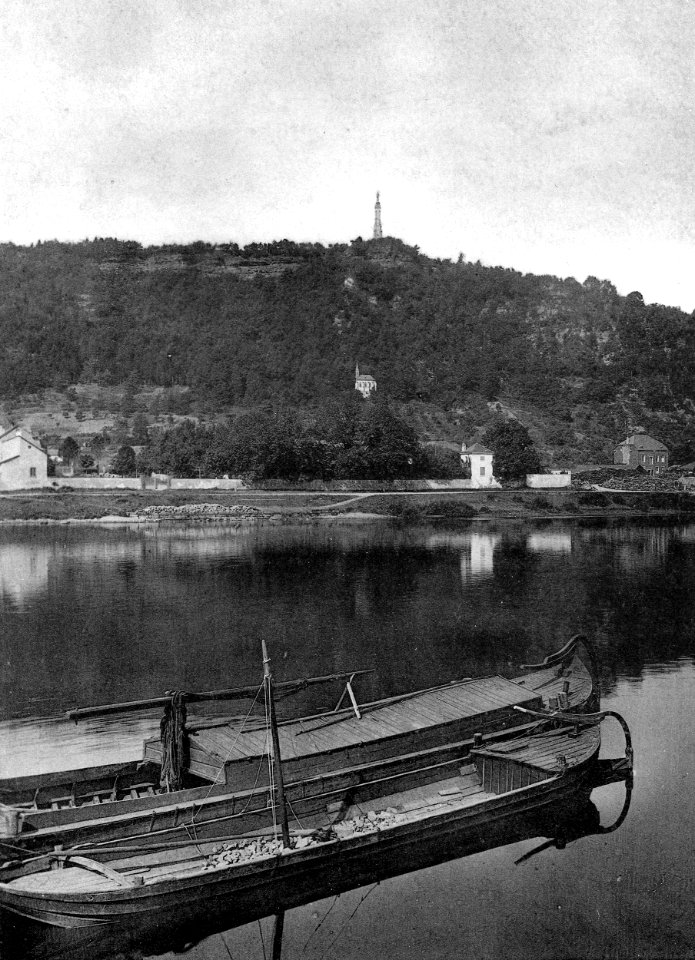 Trier, Mariensaeule vom Krahnentor Charles Bernhoeft