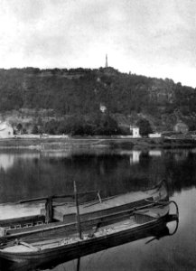 Trier, Mariensaeule vom Krahnentor Charles Bernhoeft