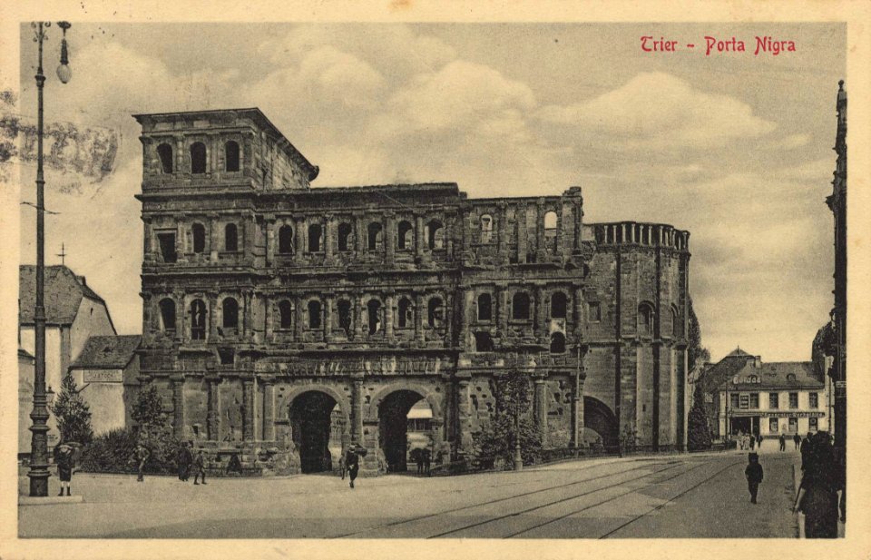 Trier, Rheinland-Pfalz - Porta Nigra (Zeno Ansichtskarten)