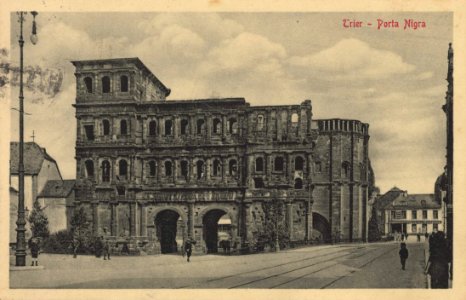 Trier, Rheinland-Pfalz - Porta Nigra (Zeno Ansichtskarten)