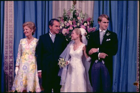 Tricia and Ed Cox's wedding - NARA - 194363