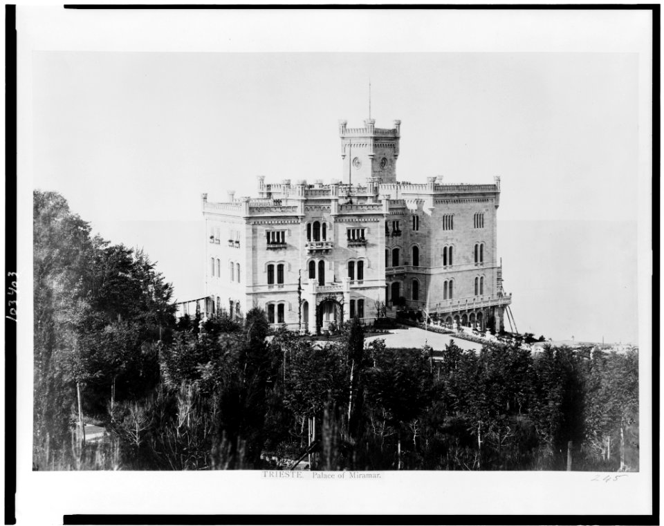 Trieste. Palace of Miramar LCCN91732188