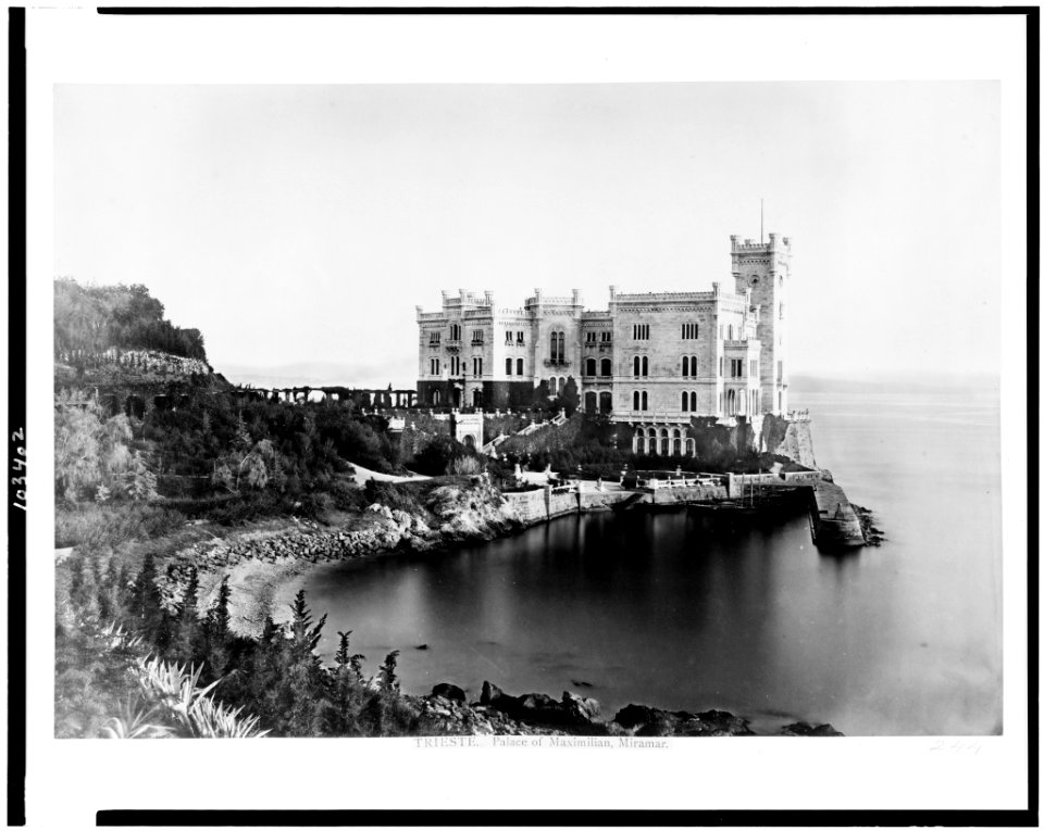 Trieste. Palace of Maximilian, Miramar LCCN91732187