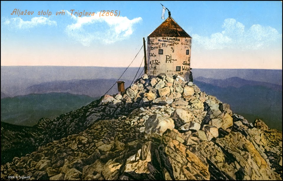 Triglav Aljažev stup
